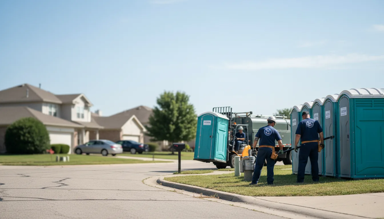 Porta Potty Rental in Abbyville, KS near me